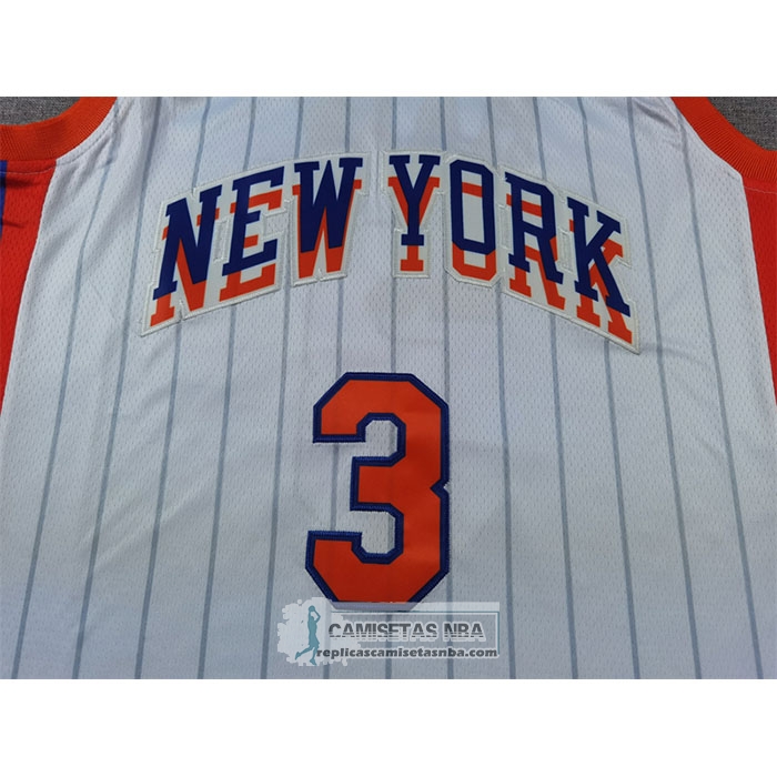 Camiseta New York Knicks Josh Hart NO 3 Ciudad 2024-25 Blanco